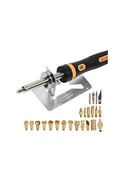 BGA Ahşap yakma havya seti deri ahşap modelleme yakma desen havya kiti