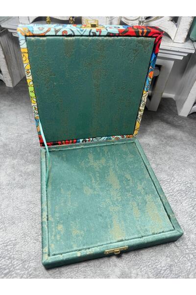 Jewel Ethnic Patterned Rosary Box