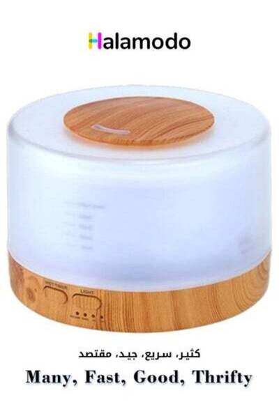HALAMODO مرطب هواء مع ناشر للعلاج بالروائح العطرية مع وظيفة مؤقت، ناشر زيوت ع...