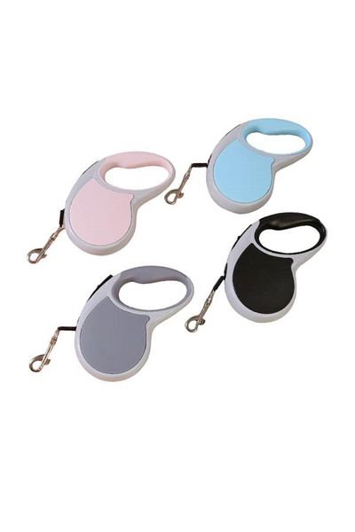 Glipet Gray 3 m 10 kg Automatic Dog Walking Leash