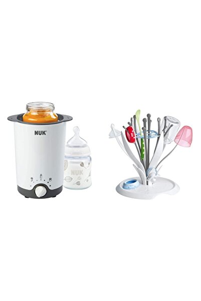 Nuk Thermo 3ü1 Arada Biberon Isıtıcı ve MultiDry Kurutma Rafı, Biberon Isıtma...