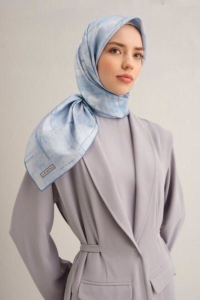 Armine Twill Silk Scarf 9339D