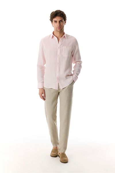 Mudo Slim Straight Fit Belt Tie Pants