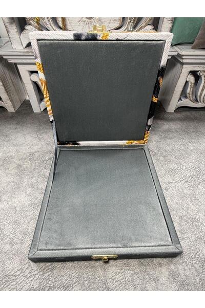 Jewel Ethnic Patterned Rosary Box