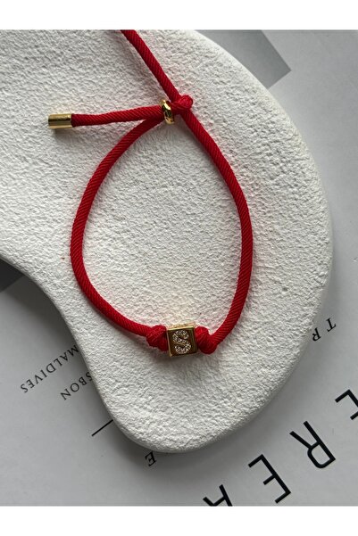 Rossetto Atelier Cube S Letter Elevator Red Rope Bracelet