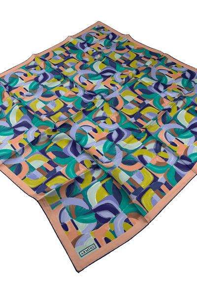 Armine Twill Silk Scarf 9329D