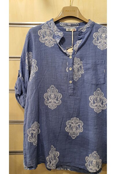 Park Moda Ethnic Κινέζικο Μοτίβο Ιταλικό πουκάμισο