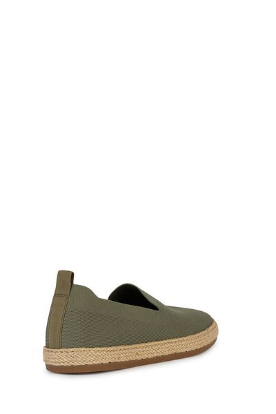 Geox Espadrile din piele de paie verde - Pantelleria pentru bărbați U45dwa0006kc3016