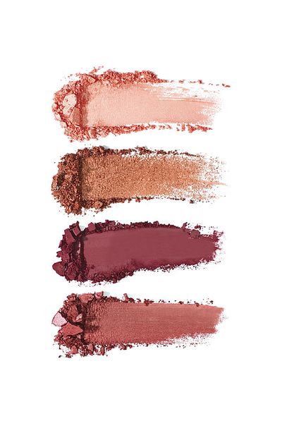Yves Rocher Set of 4 Granite Pink Eyeshadow Palettes - 5.9 G