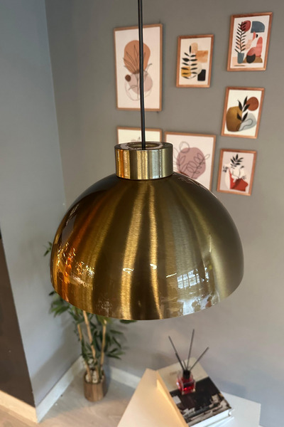 Bamyum Yimpi Eskitme Plafonyer Rozans Başlık Avize Sarkıt Lamba Salon Mutfak Avizeleri Pastane Cafe