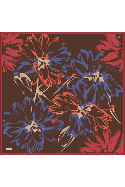 Armine Twill Silk Scarf 9322D