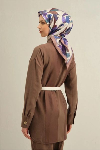 Armine 81 Eșarfă din mătase twill 9312d