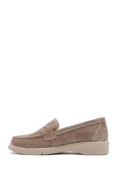 Derimod Mink Suede Women's Loafer - Comfort 24Wfd 151610