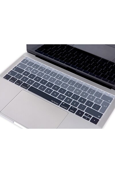 Mcstorey Macbook Kılıf Macbook Pro Klavye Koruyucu Türkçe Q Baskılı A1534 A1708 Ile Uyumlu Ombre