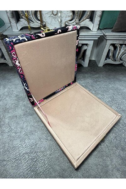 Jewel Ethnic Patterned Rosary Box