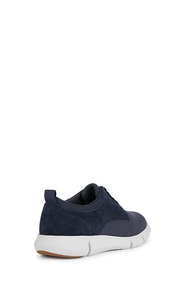 Geox Navy Blue Spherica Leather Men's Shoes - U45b6d01122c4002