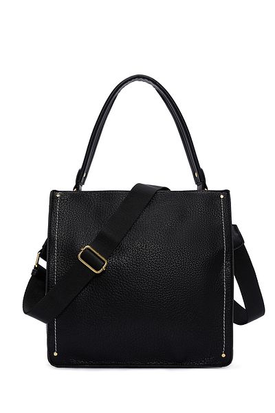 Derimod Black Long Strap Women's Shoulder Bag - 24wbd2438ft
