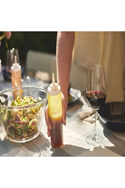 IKEA Grilltider Sauce Bottle, Transparent, 330 Ml, 2 Pcs