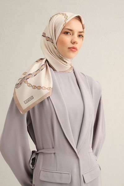 Armine Twill Silk Scarf 9346D
