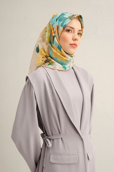 Armine Twill Silk Scarf 9334D