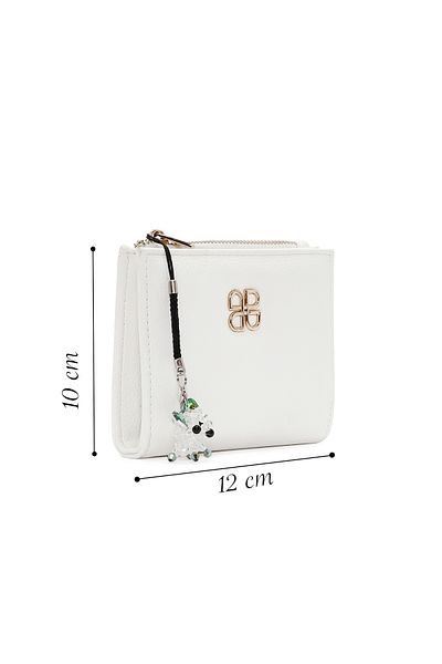 Derimod Women's Wallet with White Accessory Detail - 000A2D5608Ft