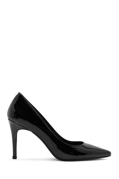Derimod Black Patent Leather Stiletto - High Thin Heels, Women'S, 24Wfd 162316