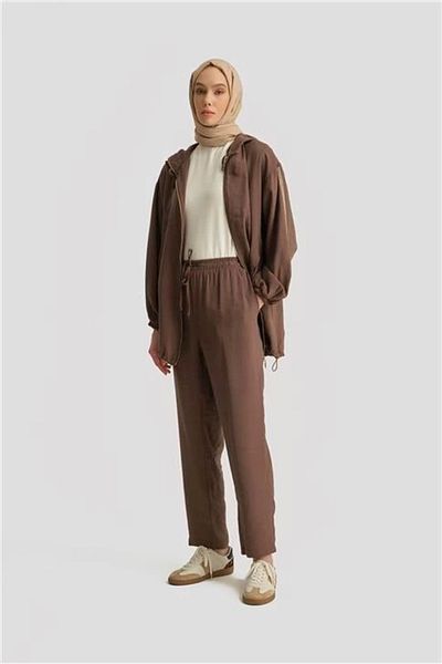 Armine Modal Carrot Παντελόνι 25yd4240-2 Καφέ