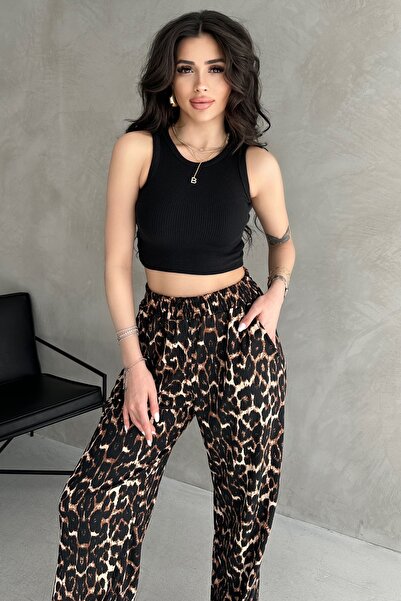 Rabi Shine Elastic Waist, Pocket, Wrap Palazzo Pants Suit