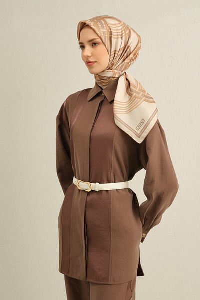 Armine Twill Silk Scarf 9333D