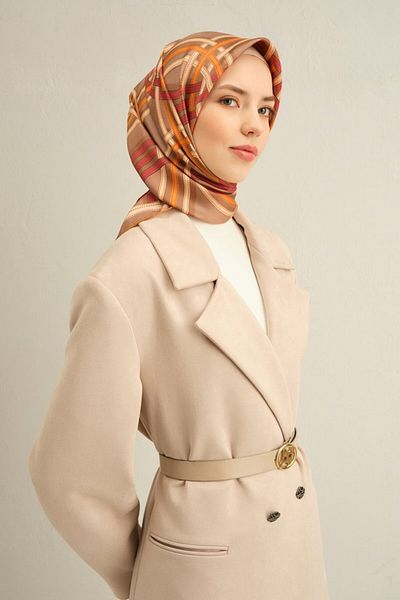 Armine Twill Silk Scarf 9333D