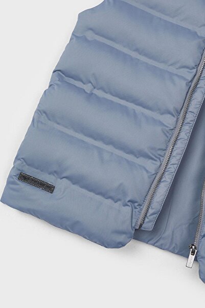 MAYORAL Boy's 4-9 Years Old Collar Detailed Puffer Vest 4346 Gray