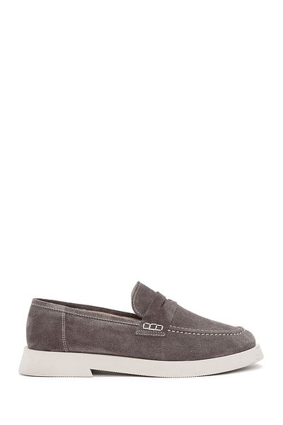 Derimod Masculine Mink Suede Leather Women's Loafer - 24Wfd 132810
