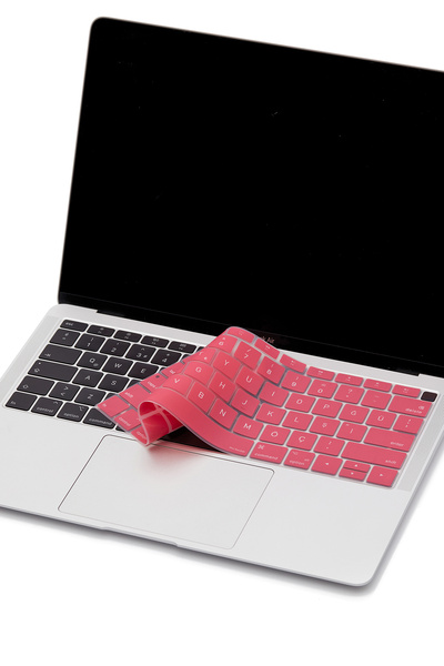 Mcstorey Macbook Air Kılıf 13inç Klavye Koruyucu Ingilizce Baskılı (US-ABD) A1932 Modeli 2018-2019 Ile Uyumlu