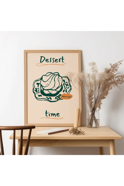 UNT Pictură „Timpul desertului” cu rama din lemn