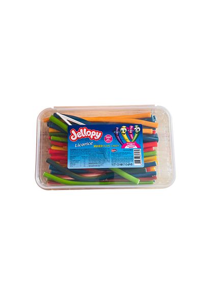 SAADET 144 Pieces Jellopy Long Box Jelly Beans