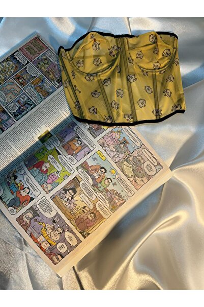beyzdress Tweety Desenli Büstiyer