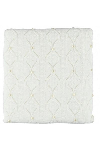 bipamuk Stylish Baby Blanket with Knitting Pearl Fiber