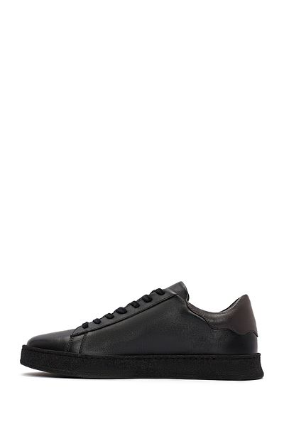 Derimod Black Leather Sneaker - Men's, Lace-up, 24WFD 688118