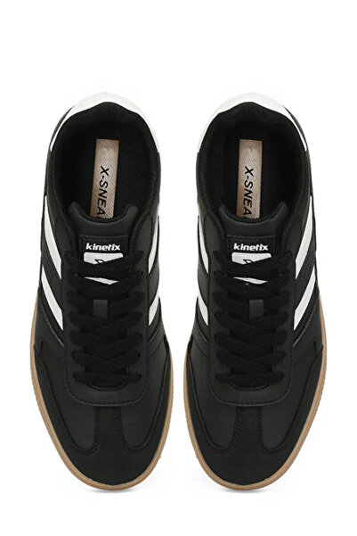 Kinetix RUDOW PU W 5FX Kauçuk Kaymaz Taban Kadın Sneaker SİYAH