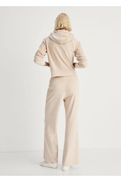 MANGO Woman Yumuşak dokunuşlu kadife pantolon