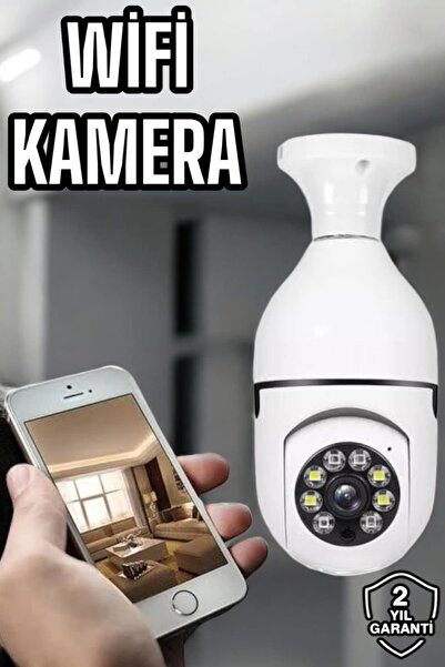 Genel Markalar Gece Görüşlü Duylu IP Kamera Uzaktan Kontrol