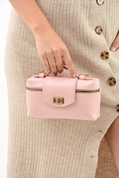 Night حقيبة يد وكتف نسائية من إيزابيلا موديل وردي فاتح