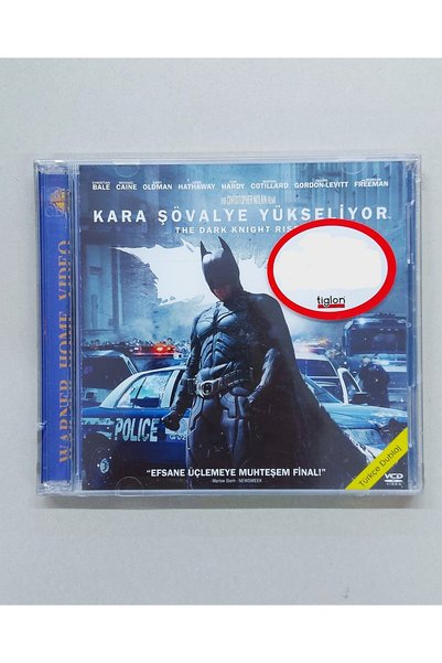 VCD Batman: The Dark Knight Rises ( Kara Şövalye Yükseliyor ) VCD Film