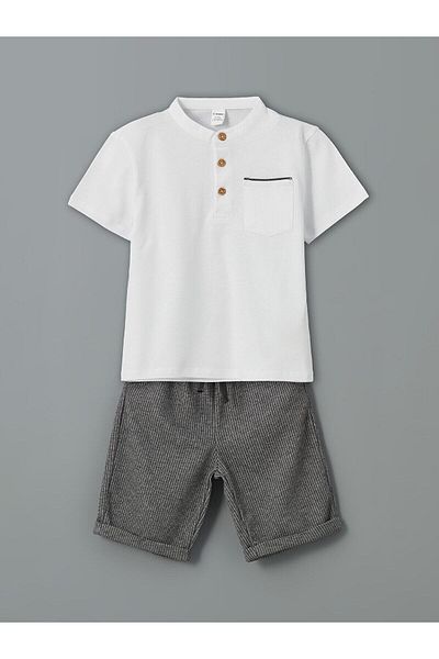 LC Waikiki LCW Kids Pike Boys póló és nadrág 2 db