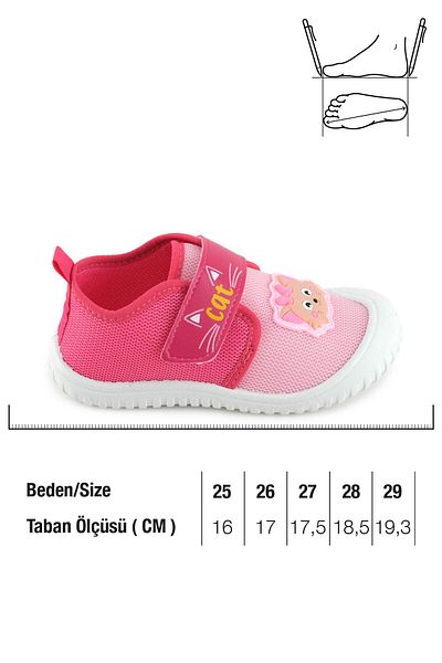 GEZER Summer Girl's Comfortable Sole Velcro Adjustable Linen Casual Shoes