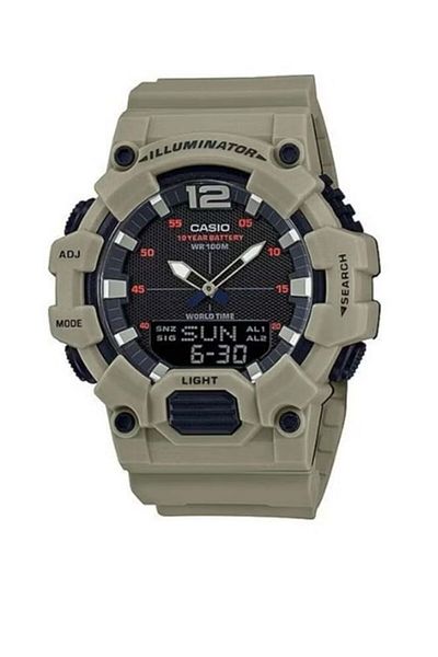 Casio Casio Men's HDC-700-3A3VDF Analog-Digital Resin Watch - 33 mm - Green