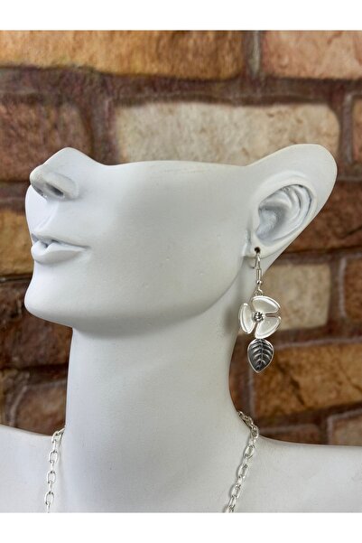 SEDEF TAKI Mineli kolye ve küpe takım