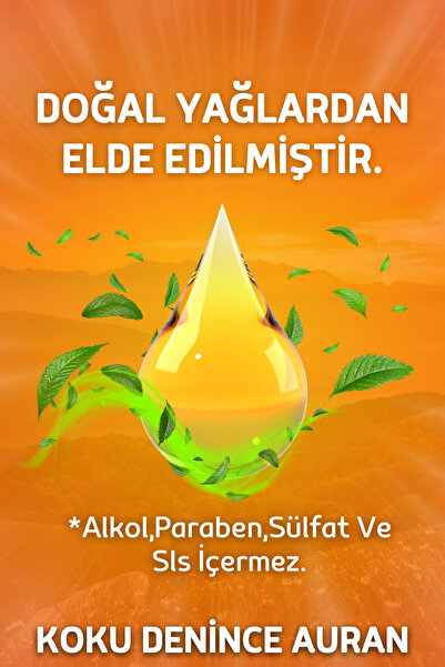 AURAN Kavun Esansiyel Uçucu Koku Yağı Difüzör Esansı Buhurdanlık Yağı Aromaterapi Yağı 100ml