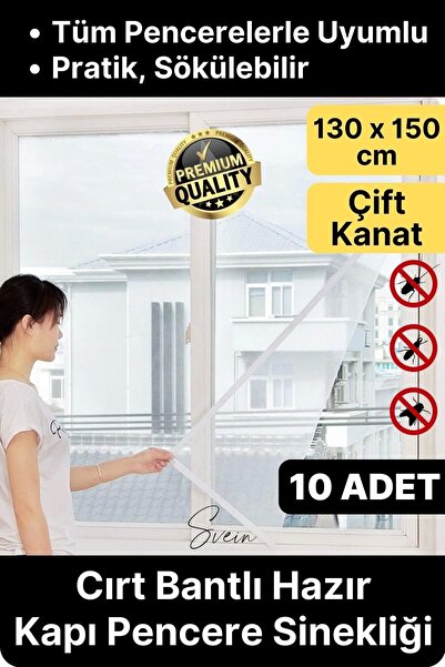 Svein 10 bucăți de plase de protecție autoadezive, rezistente la rupere, cu a...