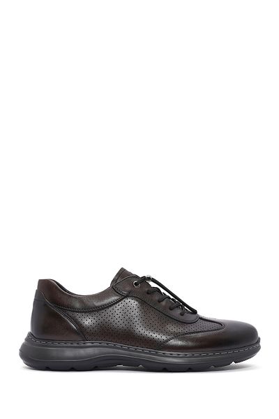 Derimod Men's Brown Lace-Up Leather Casual Shoes 25Sfd 694718